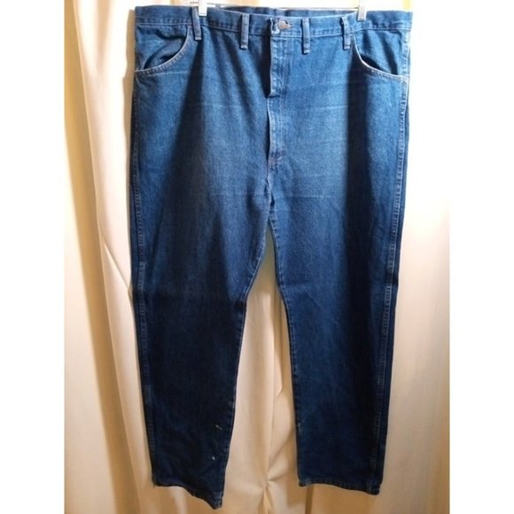 Rustler Size 48x32 Men's Straight Leg Jeans -HOLES,‎ ISSUES - Picture 1 of 6